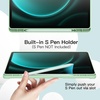 image:imageJETech Case Cover for Samsung Galaxy Tab S9 FE Plus Black  Soft TPU Protection S Pen Holder TriFold Stand Supports S Pen Charging Auto WakeSleep Shockproof Lightweight DesignMint