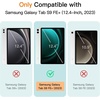 image:imageJETech Case Cover for Samsung Galaxy Tab S9 FE Plus Black  Soft TPU Protection S Pen Holder TriFold Stand Supports S Pen Charging Auto WakeSleep Shockproof Lightweight DesignMidnight Green