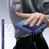 image:imageJETech Case for Samsung Galaxy Z Flip 7 Blue Shadow  Builtin Front Screen Protector Slim Hard PC Design Shockproof Protection AntiScratch FinishBlue Shadow