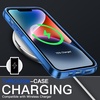 image:imageJETech Case for iPhone 14 AntiYellowing Clear  Shockproof Protection Scratch Resistant Hard PC Back Durable Transparent TPU BumperBlue