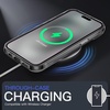 image:imageJETech Case for iPhone 15 AntiYellowing Clear  Shockproof Protection Scratch Resistant Hard PC Back Durable Transparent TPU BumperBlack