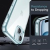 image:imageJETech Case for iPhone 15 AntiYellowing Clear  Shockproof Protection Scratch Resistant Hard PC Back Durable Transparent TPU BumperBlue