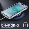 image:imageJETech Case for iPhone 15 AntiYellowing Clear  Shockproof Protection Scratch Resistant Hard PC Back Durable Transparent TPU BumperFrosted Clear