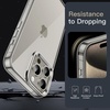 image:imageJETech Case for iPhone 15 AntiYellowing Clear  Shockproof Protection Scratch Resistant Hard PC Back Durable Transparent TPU BumperNatural Titanium