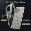 image:imageJETech Case for iPhone 15 AntiYellowing Clear  Shockproof Protection Scratch Resistant Hard PC Back Durable Transparent TPU BumperNatural Titanium