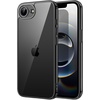 image:imageJETech Case for iPhone 16 AntiYellowing Clear  Shockproof Protection Scratch Resistant Hard PC Back Durable Transparent TPU BumperBlack