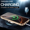 image:imageJETech Case for iPhone 16 AntiYellowing Clear  Shockproof Protection Scratch Resistant Hard PC Back Durable Transparent TPU BumperDesert Titanium