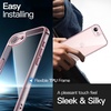 image:imageJETech Case for iPhone 16 AntiYellowing Clear  Shockproof Protection Scratch Resistant Hard PC Back Durable Transparent TPU BumperSoft Pink