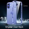 image:imageJETech Case for iPhone 16 AntiYellowing Clear  Shockproof Protection Scratch Resistant Hard PC Back Durable Transparent TPU BumperUltramarine