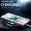 image:imageJETech Case for iPhone 17 AntiYellowing Clear  Shockproof Protection Scratch Resistant Hard PC Back Durable Transparent TPU BumperBlack