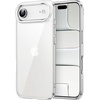 image:imageJETech Case for iPhone 17 AntiYellowing Clear  Shockproof Protection Scratch Resistant Hard PC Back Durable Transparent TPU BumperClear