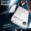 image:imageJETech Case for iPhone 17 AntiYellowing Clear  Shockproof Protection Scratch Resistant Hard PC Back Durable Transparent TPU BumperClear