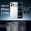 image:imageJETech Case for iPhone 17 AntiYellowing Clear  Shockproof Protection Scratch Resistant Hard PC Back Durable Transparent TPU BumperClear
