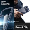 image:imageJETech Case for iPhone 17 AntiYellowing Clear  Shockproof Protection Scratch Resistant Hard PC Back Durable Transparent TPU BumperDeep Blue