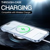 image:imageJETech Case for iPhone 17 AntiYellowing Clear  Shockproof Protection Scratch Resistant Hard PC Back Durable Transparent TPU BumperMist Blue
