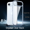 image:imageJETech Case for iPhone 17 AntiYellowing Clear  Shockproof Protection Scratch Resistant Hard PC Back Durable Transparent TPU BumperMist Blue
