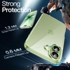 image:imageJETech Case for iPhone 17 AntiYellowing Clear  Shockproof Protection Scratch Resistant Hard PC Back Durable Transparent TPU BumperSage