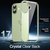 image:imageJETech Case for iPhone 17 AntiYellowing Clear  Shockproof Protection Scratch Resistant Hard PC Back Durable Transparent TPU BumperSage