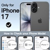 image:imageJETech Case for iPhone 17 Pro Max 360 Protection Orange  Compatible with MagSafe Builtin Tempered Glass Screen Protector Camera Control ButtonBlack