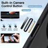 image:imageJETech Case for iPhone 17 Pro Max 360 Protection Orange  Compatible with MagSafe Builtin Tempered Glass Screen Protector Camera Control ButtonBlack