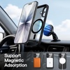 image:imageJETech Case for iPhone 17 Pro Max 360 Protection Orange  Compatible with MagSafe Builtin Tempered Glass Screen Protector Camera Control ButtonBlack