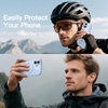image:imageJETech Case for iPhone 17 Pro Max 360 Protection Orange  Compatible with MagSafe Builtin Tempered Glass Screen Protector Camera Control ButtonMist Blue