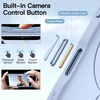 image:imageJETech Case for iPhone 17 Pro Max 360 Protection Orange  Compatible with MagSafe Builtin Tempered Glass Screen Protector Camera Control ButtonMist Blue