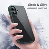 image:imageJETech Case for iPhone 17 Pro Max Orange  Solid Color Matte TPU Frame Scratch Resistant Clear Back Phone CoverDark Green