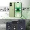 image:imageJETech Case for iPhone 17 Pro Max Orange  Solid Color Matte TPU Frame Scratch Resistant Clear Back Phone CoverSage