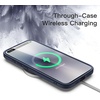 image:imageJETech Case for iPhone 17 Pro Max Orange  Solid Color Matte TPU Frame Scratch Resistant Clear Back Phone CoverStorm Blue