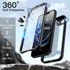 image:imageJETech Case for iPhone 17e16e 360 Protection Black  Builtin Screen Protector AntiScratch 360 Degree Full Body RuggedBlack