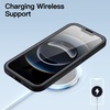 image:imageJETech Case for iPhone 17e16e 360 Protection Black  Builtin Screen Protector AntiScratch 360 Degree Full Body RuggedBlack