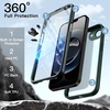 image:imageJETech Case for iPhone 17e16e 360 Protection Black  Builtin Screen Protector AntiScratch 360 Degree Full Body RuggedDark Green