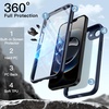 image:imageJETech Case for iPhone 17e16e 360 Protection Black  Builtin Screen Protector AntiScratch 360 Degree Full Body RuggedStorm Blue