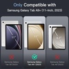 image:imageJETech Clear Case for Samsung Galaxy Tab A9 Plus 11 AntiYellowing Clear  Shockproof Protection Hard PC Back with Soft TPU Bumper Slim Fit Tablet CoverClear