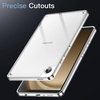 image:imageJETech Clear Case for Samsung Galaxy Tab A9 Plus 11 AntiYellowing Clear  Shockproof Protection Hard PC Back with Soft TPU Bumper Slim Fit Tablet CoverClear