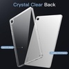 image:imageJETech Clear Case for Samsung Galaxy Tab A9 Plus 11 AntiYellowing Clear  Shockproof Protection Hard PC Back with Soft TPU Bumper Slim Fit Tablet CoverClear
