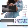 image:imageJETech Clear Case for Samsung Galaxy Z Flip 7 Clear  Crystal Clear Back Hard PC Construction Slim Fit Shockproof ProtectionBlack