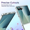 image:imageJETech Clear Case for Samsung Galaxy Z Flip 7 Clear  Crystal Clear Back Hard PC Construction Slim Fit Shockproof ProtectionClear