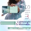 image:imageJETech Clear Case for Samsung Galaxy Z Flip 7 Clear  Crystal Clear Back Hard PC Construction Slim Fit Shockproof ProtectionMint