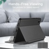 image:imageJETech Folio Case Cover for Samsung Galaxy Tab A9 87 Black  MultiAngle Stand Cover Slim Protective CoverBlack