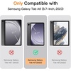 image:imageJETech Folio Case Cover for Samsung Galaxy Tab A9 87 Black  MultiAngle Stand Cover Slim Protective CoverBlack