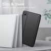 image:imageJETech Folio Case Cover for Samsung Galaxy Tab A9 87 Black  MultiAngle Stand Cover Slim Protective CoverBlack