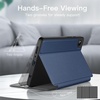 image:imageJETech Folio Case Cover for Samsung Galaxy Tab A9 87 Black  MultiAngle Stand Cover Slim Protective CoverNavy