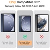 image:imageJETech Folio Case Cover for Samsung Galaxy Tab A9 87 Black  MultiAngle Stand Cover Slim Protective CoverNavy