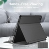 image:imageJETech Folio Case Cover for Samsung Galaxy Tab A9 Plus 11 Black  MultiAngle Stand Cover Slim Protective Cover Auto WakeSleepBlack