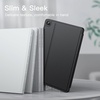 image:imageJETech Folio Case Cover for Samsung Galaxy Tab A9 Plus 11 Black  MultiAngle Stand Cover Slim Protective Cover Auto WakeSleepBlack