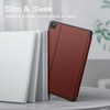 image:imageJETech Folio Case Cover for Samsung Galaxy Tab A9 Plus 11 Black  MultiAngle Stand Cover Slim Protective Cover Auto WakeSleepWine