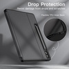 image:imageJETech Folio Case Cover for Samsung Galaxy Tab S9 FE Plus Black  MultiAngle Stand Cover S Pen Holder Slim Protective Cover Auto WakeSleepBlack