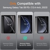 image:imageJETech Folio Case Cover for Samsung Galaxy Tab S9 FE Plus Black  MultiAngle Stand Cover S Pen Holder Slim Protective Cover Auto WakeSleepGray